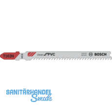 BOSCH Stichs�geblatt T102H PVC L�nge 100 mm - 3 St�ck