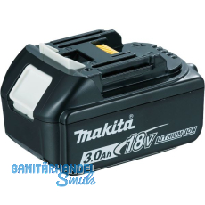 MAKITA Akku / Ersatzakku BL1830B 18 Volt / 3,0 Ah (IEC) Li-Ion MAKITA Akku / Ersatzakku BL1830B 18 Volt / 3,0 Ah (IEC) Li-Ion