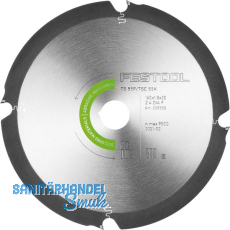 FESTOOL Diamant Sägeblatt DIA ø 160x1,8x20 Zähne 4 Flachzahn negativ FESTOOL Diamant Sägeblatt DIA ø 160x1,8x20 Zähne 4 Flachzahn negativ