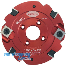 LAMELLO Wendeschneidenfr�ser HW 100 x 8 x 22 mm Z4+V4