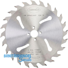 LAMELLO S�geblatt HW zu Tanga Delta 200 x 2.4 x 22 Z24