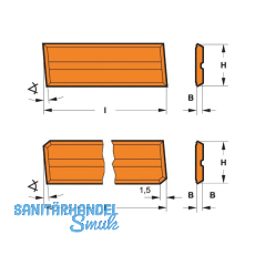 Versofix-Wendeplatte 50 x 10 mm Versofix-Wendeplatte 50 x 10 mm