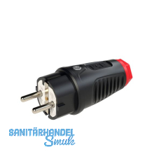 PCE Schutzkontaktstecker TAURUS2 Gummi 2-polig IP54 PCE Schutzkontaktstecker TAURUS2 Gummi 2-polig IP54