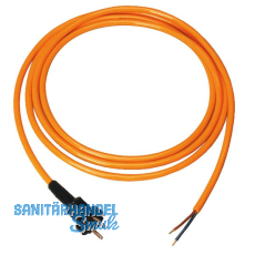 PCE Elektroger�te-Anschlussleitung PUR 2 x 1.0 mit Stecker L�nge 5 m IP20