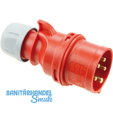 PCE Eurostecker Shark 5-polig 16 Ampere IP44 PCE Eurostecker Shark 5-polig 16 Ampere IP44