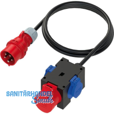 PCE Kompaktverteiler St.Anton H07RN-F 5G1,5 2 x 250V/1x400V IP44