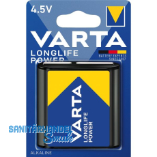 VARTA Batterie Longlife Power 3LR12 4,5 Volt 1 St�ck