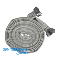 Flachschlauch 20 m mit Storz B 3 Zoll Anschluss