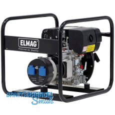ELMAG Stromerzeuger Diesel SED 3000 W mit Hatz 1B20 Motor ELMAG Stromerzeuger Diesel SED 3000 W mit Hatz 1B20 Motor