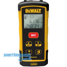 DEWALT Laser-Entfernungsmesser DW03050, bis 50 m DEWALT Laser-Entfernungsmesser DW03050, bis 50 m