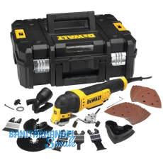DEWALT Multi Funktionswerkzeug DWE 315 KT 300 Watt 37-teilig DEWALT Multi Funktionswerkzeug DWE 315 KT 300 Watt 37-teilig