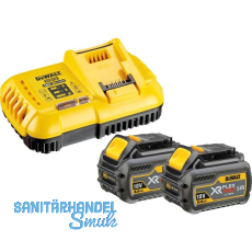 DEWALT Akku-Starterkit-Set DCB118T2 18 Volt/ 54 V 2 St. 6Ah Akkus und Ladegerät DEWALT Akku-Starterkit-Set DCB118T2 18 Volt/ 54 V 2 St. 6Ah Akkus und Ladegerät