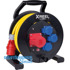 PCE Kabeltrommel XREEL 310 5G2.5N07 Länge 25 m IP54 PCE Kabeltrommel XREEL 310 5G2.5N07 Länge 25 m IP54