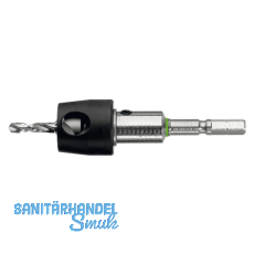 FESTOOL Bohrsenker BSTA HS D 3,5 CE mit Tiefenanschlag ø 3,5 mm FESTOOL Bohrsenker BSTA HS D 3,5 CE mit Tiefenanschlag ø 3,5 mm