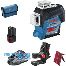 BOSCH Multifunktions-Linienlaser GLL3-80C + BM1 + L-Boxx