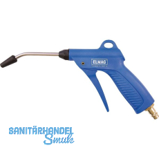 ELMAG Ausblaspistole PA mit Verl�ngerungsd�se/Gummiaufsatz � 2,3mm/110mm