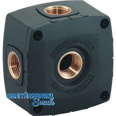 SCHNEIDER Rohrleitungsdose Basis RLD-B 4x1/2i 15-22 mm SCHNEIDER Rohrleitungsdose Basis RLD-B 4x1/2i 15-22 mm