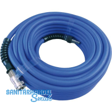 DL-Gummischlauch Länge 20 m mit Kupplung u. Nippel 8 x 14 mm DL-Gummischlauch Länge 20 m mit Kupplung u. Nippel 8 x 14 mm