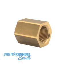 Druckluft Muffe mit IG 1/4" aus Messing