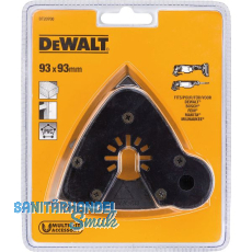 DEWALT Multi-Tool Schleifplatte DT 20700 Abmessung 93 x 93mm