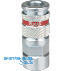 JWL Stahlkupplung DN 7,8 BSP mit Innengewinde 1/4" JWL Stahlkupplung DN 7,8 BSP mit Innengewinde 1/4"