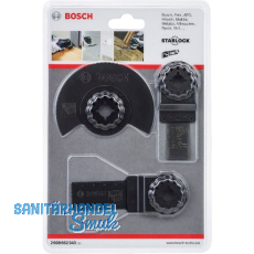 BOSCH Starlock Basis Holz Set 3 teilig BOSCH Starlock Basis Holz Set 3 teilig