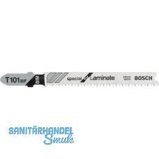 BOSCH Stichsägeblatt T101 BIF Laminat - 5 Stück BOSCH Stichsägeblatt T101 BIF Laminat - 5 Stück
