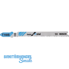BOSCH Stichsägeblatt U118B Metall - 3 Stück BOSCH Stichsägeblatt U118B Metall - 3 Stück