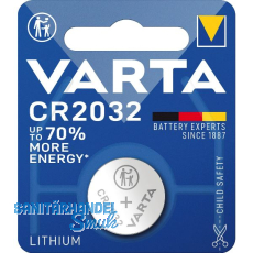 VARTA Batterie Knopfzelle CR2032 3 Volt (1St)