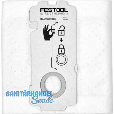 FESTOOL Filtersack Selfclean SC-FIS-CT MINI/MIDI-2 (5 Stück) FESTOOL Filtersack Selfclean SC-FIS-CT MINI/MIDI-2 (5 Stück)