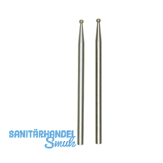 PROXXON Diamant Schleifstift Form KU Kugelkopf 1.8 mm (2 St�ck) Schaft 2,35 mm