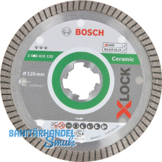 BOSCH X-LOCK Diamant-Trennscheibe Best for Ceramic extra clean turbo 125x1,4 mm BOSCH X-LOCK Diamant-Trennscheibe Best for Ceramic extra clean turbo 125x1,4 mm