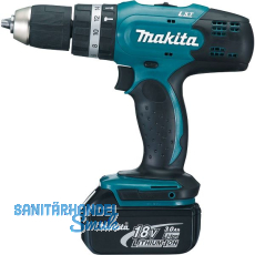 MAKITA Akku-Schlagbohrschrauber DHP453RFE 18 Volt / 3,0 Ah (IEC) + 2 Akkus MAKITA Akku-Schlagbohrschrauber DHP453RFE 18 Volt / 3,0 Ah (IEC) + 2 Akkus