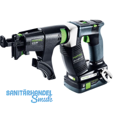 FESTOOL Akku-Trockenbauschrauber DWC 18-2500Li-Plus 18 Volt / 4,0 Ah Li-Ion FESTOOL Akku-Trockenbauschrauber DWC 18-2500Li-Plus 18 Volt / 4,0 Ah Li-Ion