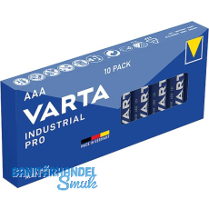 VARTA Batterie Industrial LR03/AAA 1,5 Volt 10 Stück VARTA Batterie Industrial LR03/AAA 1,5 Volt 10 Stück