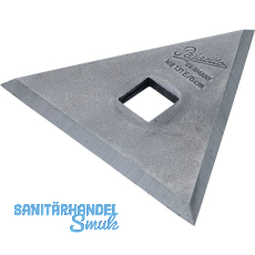 Farbkratzer Blatt dreikant aus Stahl zu Farbkratzergriff Farbkratzer Blatt dreikant aus Stahl zu Farbkratzergriff