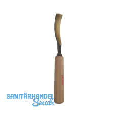 STUBAI Bildhauer-Stechbeitel geschliffen mit Holzheft Form 16 Breite 10 mm