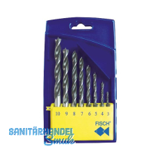 FISCH Holzspiralbohrer-Kassette 0120 Bohrer ø 3-10 mm 8-teilig FISCH Holzspiralbohrer-Kassette 0120 Bohrer ø 3-10 mm 8-teilig