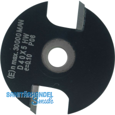 ENT Scheibennutfr�ser HW ohne Fr�sspindel 40 x 5 mm