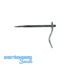 Verputzhaken aus Stahl geschmiedet L�nge 150 mm