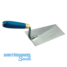 KAUFMANN Maurerkelle aus Normstahl mit 180 mm konisch geschliffenem Blatt