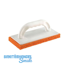 KAUFMANN Reibbrett mit 20 mm Schwammgummibelag grobporig 280 x 140 mm