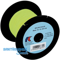 KAUFMANN Trassierschnur gelb fluoreszierend, leicht dehnbar, � 2mm L�nge 100 m