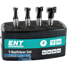 ENT Fräserkassette HW 4-teilig in Kunststoffbox ENT Fräserkassette HW 4-teilig in Kunststoffbox