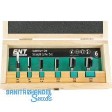 ENT Fräserkassette HW 6-teilig in Holzkassette ENT Fräserkassette HW 6-teilig in Holzkassette