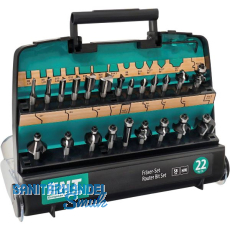 ENT Fr�serkassette HW 22-teilig in Kunststoffbox