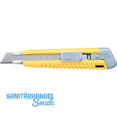 KDS Universalcutter Safety Lock m. 18mm Abbrechklinge, Federraster u. Fixierkeil