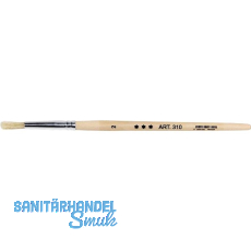 Anleger und Vergolder Pinsel Gr��e 2 � 5 mm mit Holzstiel roh