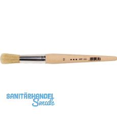 Anleger und Vergolder Pinsel Gr��e 12 � 17 mm mit Holzstiel roh