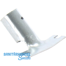 MASTA Metallstielhalter flach f�r Besenstiele bis Durchmesser 28 mm